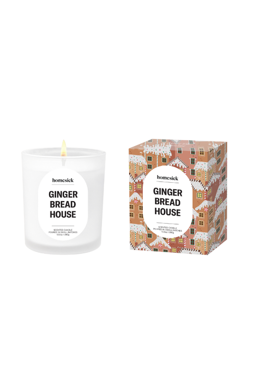 Homesick Gingerbread House Candle