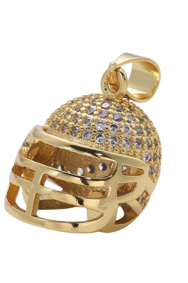 Pave Football Helmet Charm– Boxbar